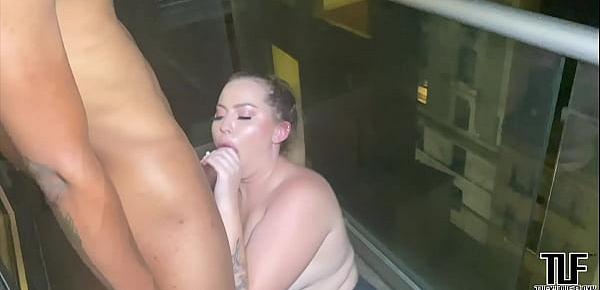  THICK PAWG BLOWS ME OUTSIDE